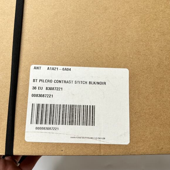 NWT Anthropologie Pilcro Contrast Stitch Black Noir Patent Leather Chelsea Boots - Picture 15 of 15